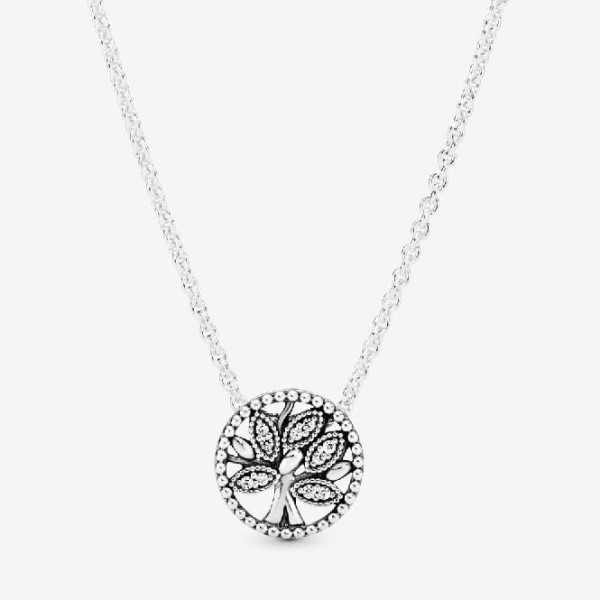 Sparkling Freehand Heart Pandora Necklace – Apothecary Gift Shop